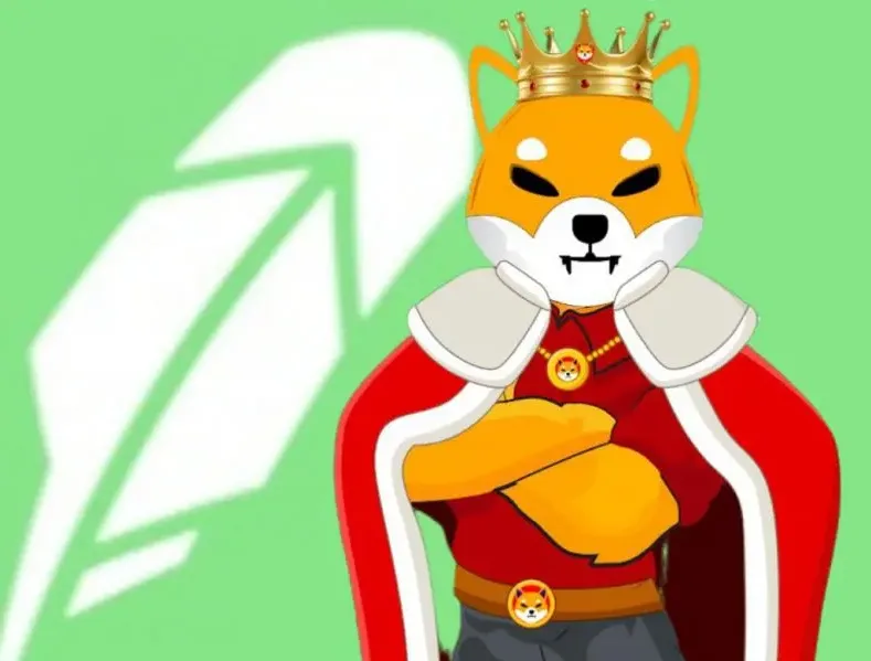 Robinhood: Shiba Inu chiếm vị trí thứ 3 vượt qua Avalanche và Chainlink Holdings