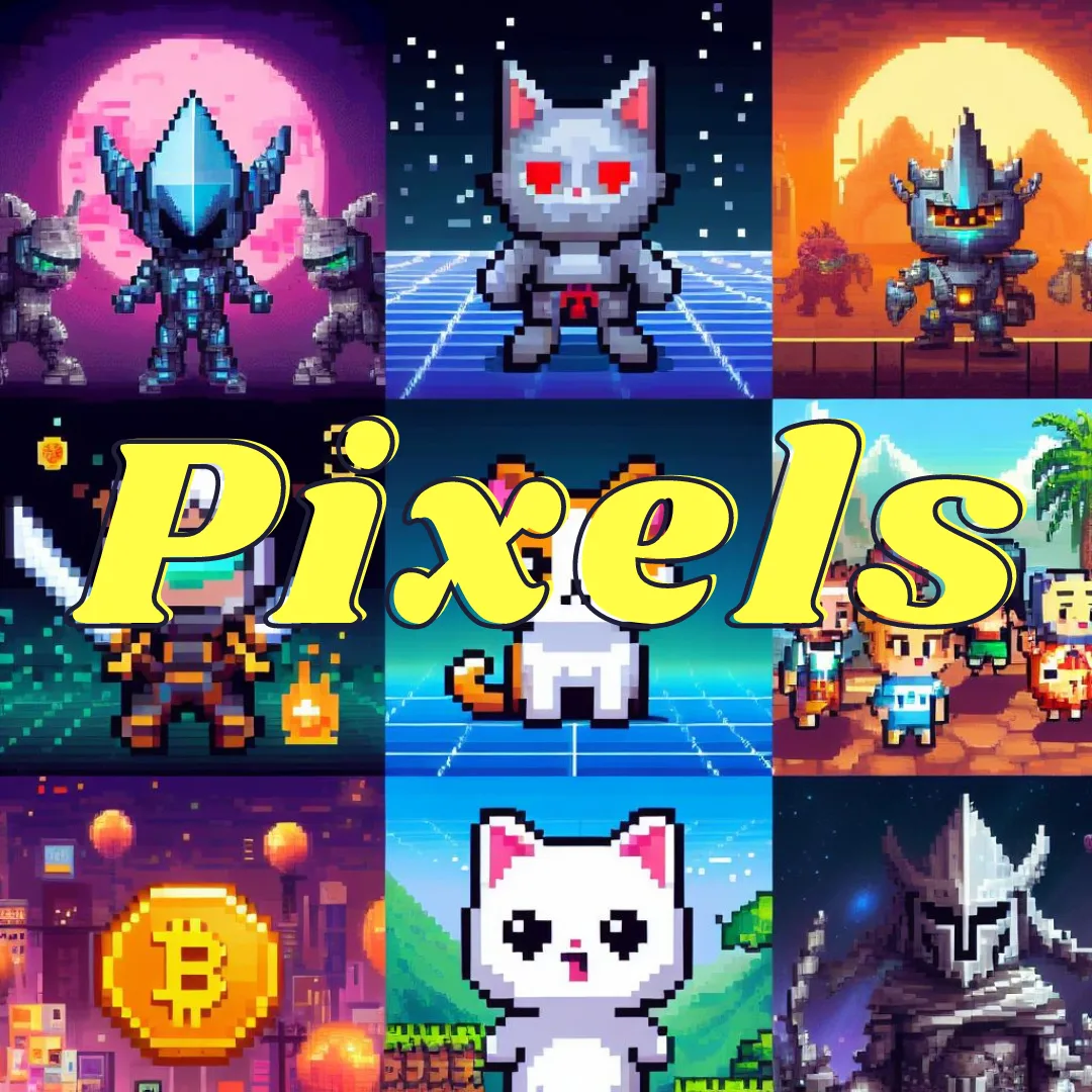 Pixels trò chơi tiền điện tử thúc đẩy sự hồi sinh của chuỗi khối Ronin