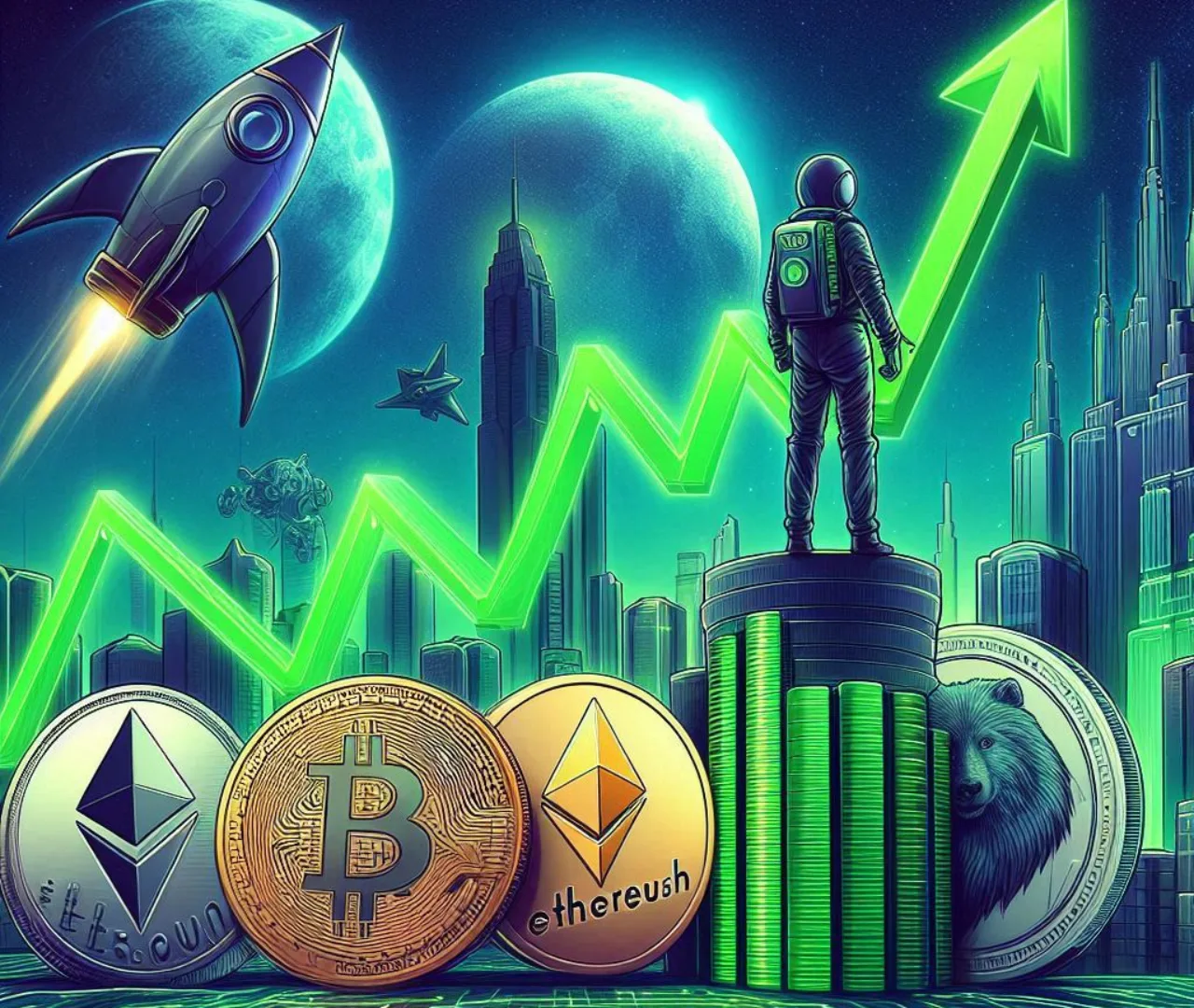 Phân tích thị trường : Bitcoin phục hồi lên 64.000 USD - ETH theo sau