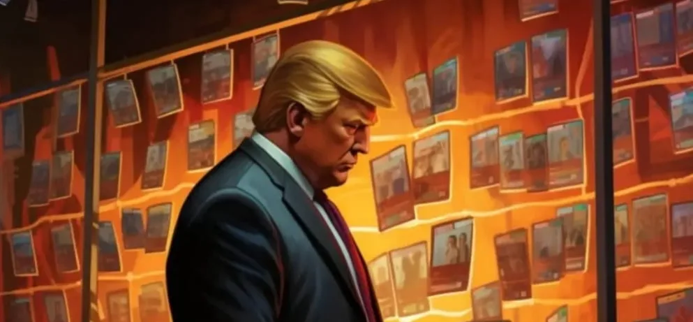 Donald Trump thu hút sự chú ý với bộ sưu tập NFT mới