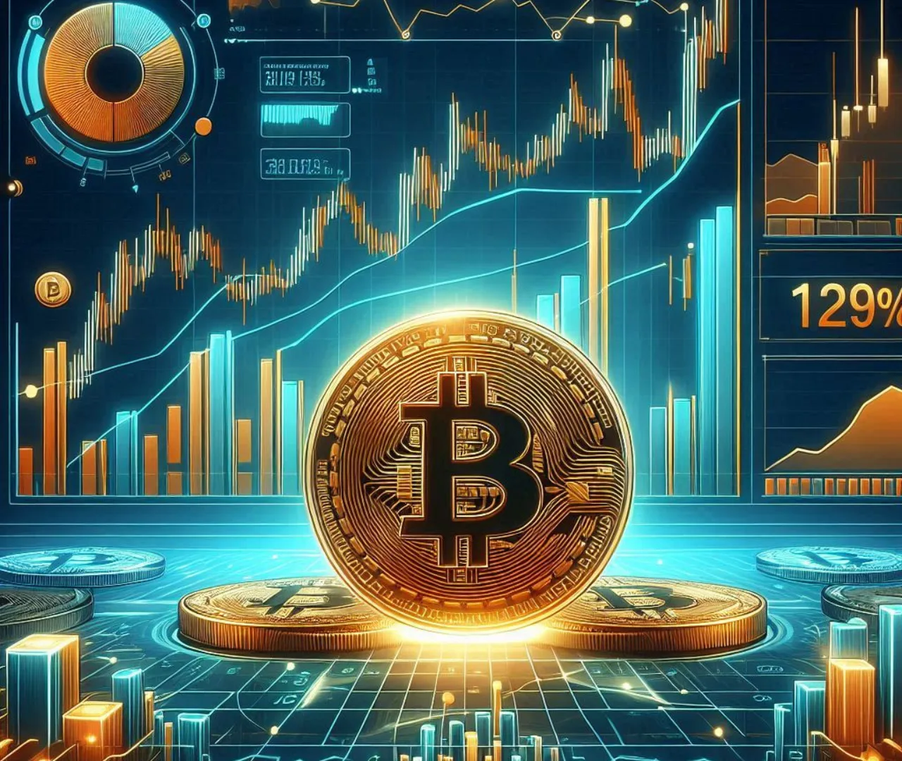 Mức tăng của Bitcoin trong năm đạt 129%