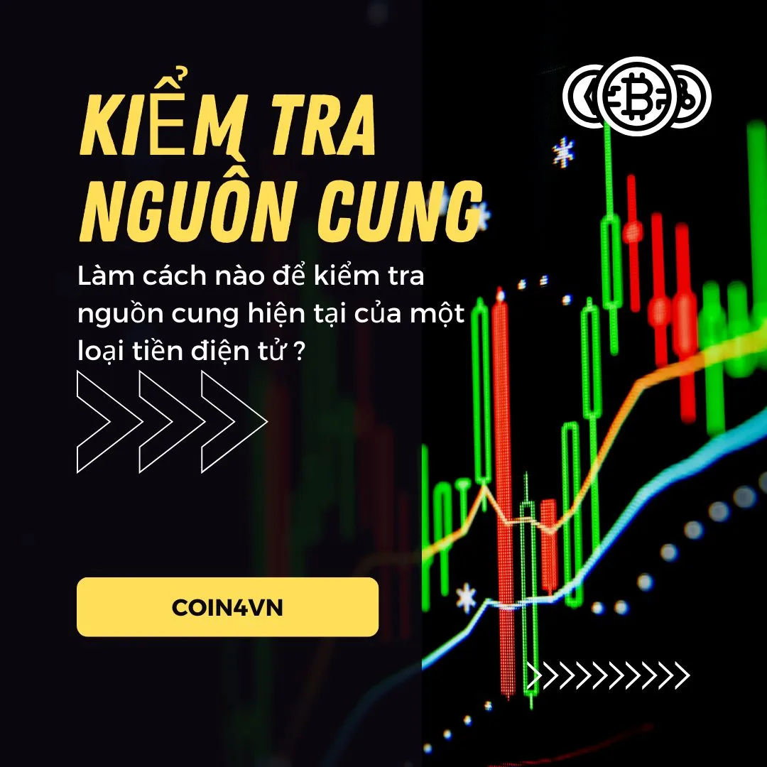 Làm cách nào để kiểm tra nguồn cung hiện tại của một loại tiền điện tử ?