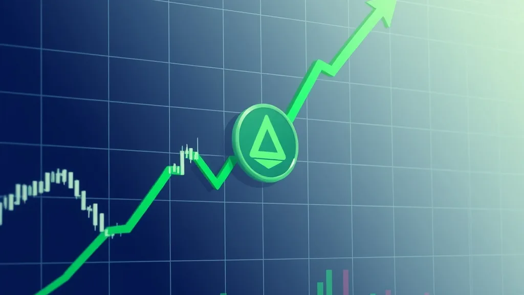 Biểu đồ giao dịch với biểu tượng token ALIGN nổi bật