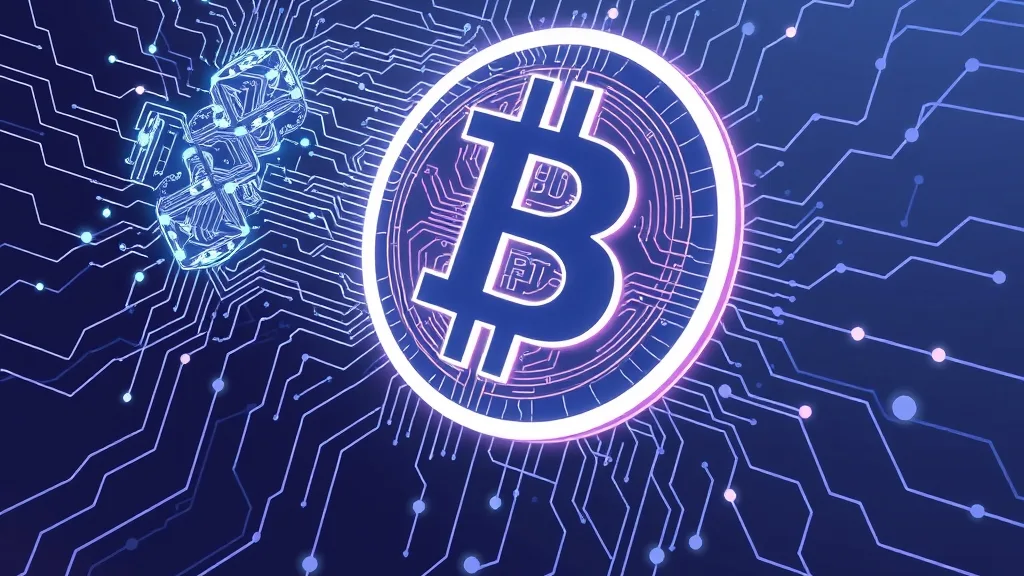 Hình minh họa trừu tượng về máy tính lượng tử và Bitcoin, tượng trưng cho mối đe dọa tiềm tàng và các giải pháp nghiên cứu.