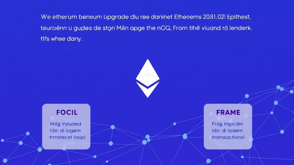 Hình minh họa nâng cấp Ethereum Hegotá với hai EIP chính